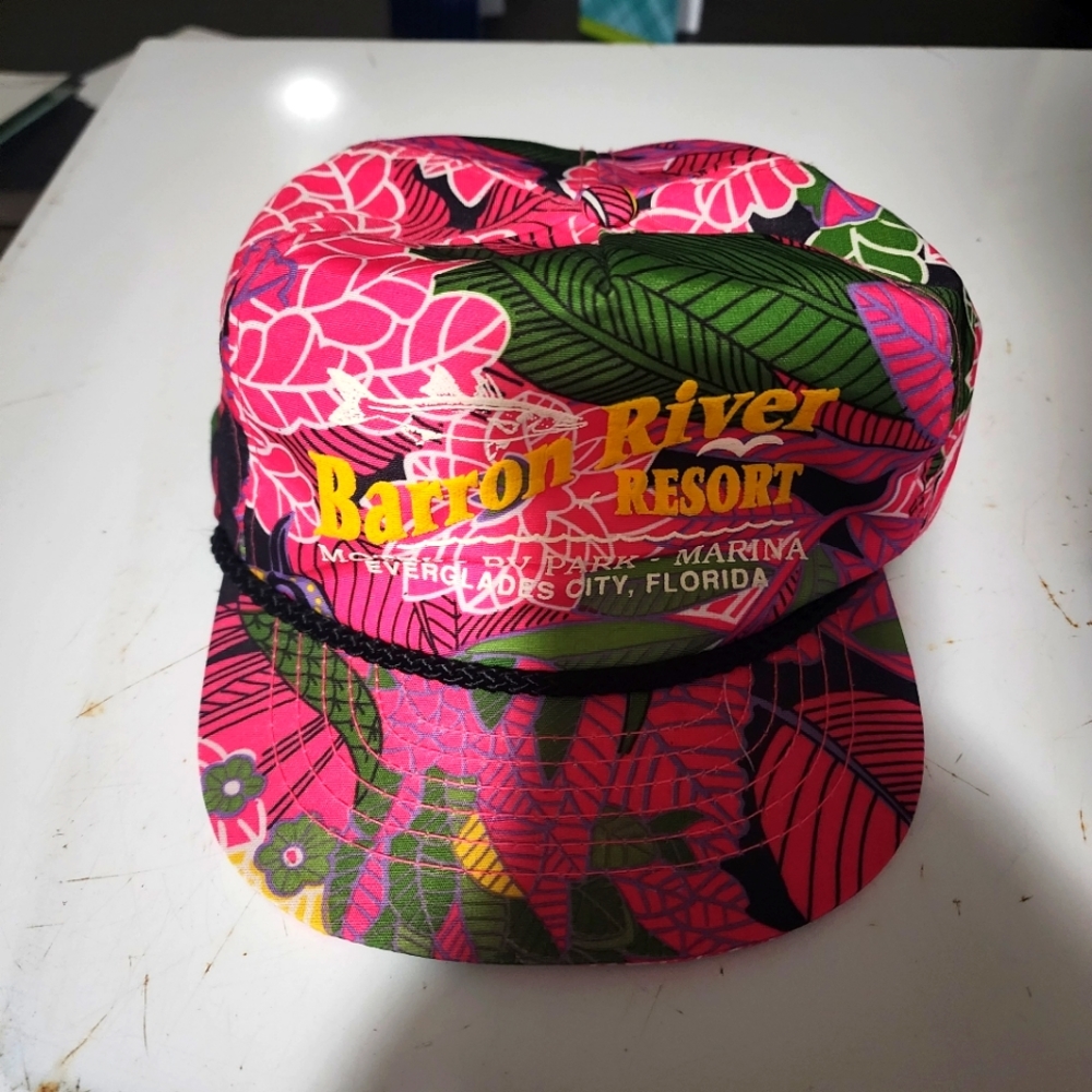 Vintage Neon Pink AOP Floral